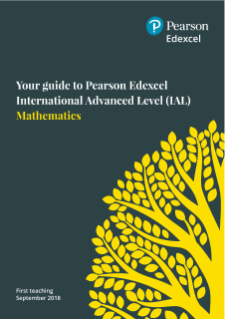 Your subject guide to International A Level (IAL) Mathematics